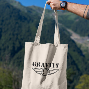 Gravity is my Co-Pilot Cool Physics Teacher Gift Tote Bag