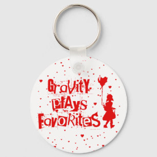 gravity plays favorites keychain