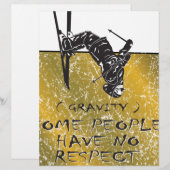 Gravity Skier (Front/Back)