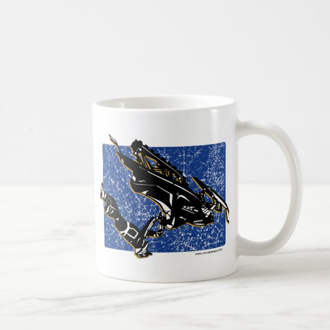 GRAVITY-SLED COFFEE MUG (Right)