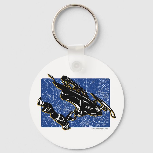 GRAVITY-SLED KEYCHAIN (Front)