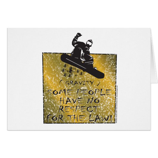 Gravity-Snowboarder Cards (Front Horizontal)