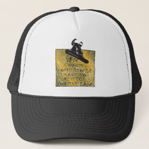 Gravity-Snowboarder Trucker Hat