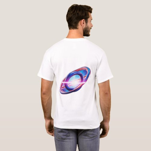 Gravity_Style Cosmic Light_Bending T_Shirt