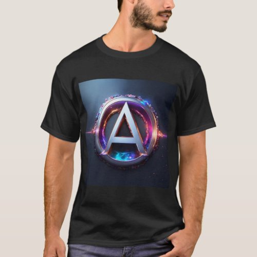 Gravity_style Print T_Shirt