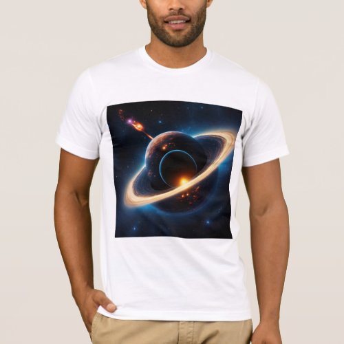  Gravity Threads Explore the Pull of Black Holes  T_Shirt