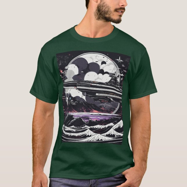 Gravity Voyager Emblem T-Shirt (Front)