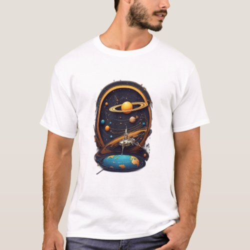 Gravity Voyages Collection  The Cosmos In Style  T_Shirt