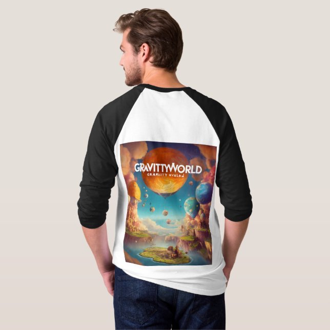 "Gravity's Embrace" T-Shirt (Back Full)