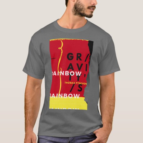 Gravitys Rainbow Book cover design T_Shirt