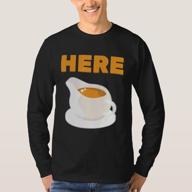 Gravy - Here - Silly Costume - 2 Of 2 Best Friends T-Shirt (Front)