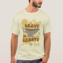 Gravy is Groovy Thanksgiving Feast Fun Slogan
