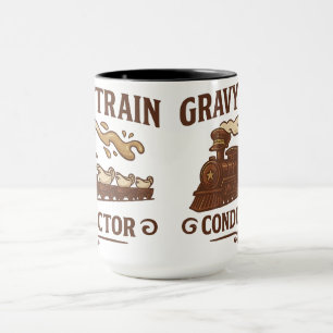 Gravy Train Conductor Halloween Gifts Mug