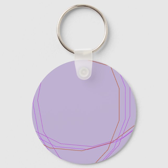 gray 8297 abstract art keychain (Front)