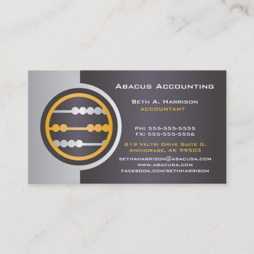 Abacus Accounting Business Cards