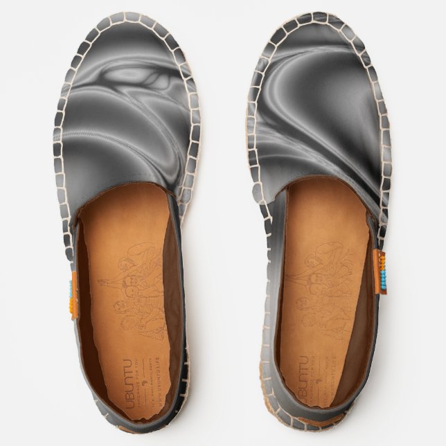 Gray Agate Espadrilles (Front)