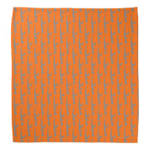 Gray AK-47 Weapon Assault Rifle Guns, Orange