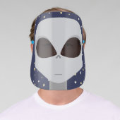 Gray Alien Face Shield (Insitu)