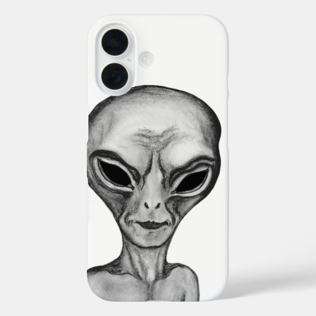 Gray Alien , I want to believe Case-Mate iPhone Case (Back)
