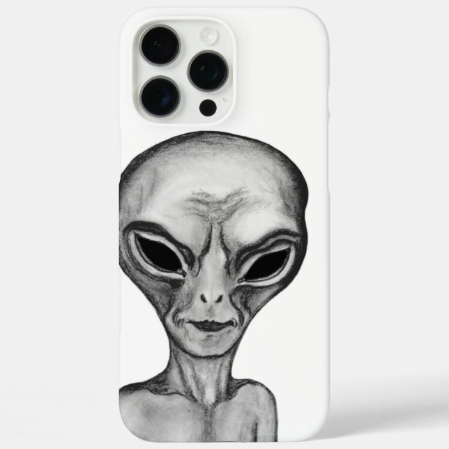 Gray Alien , I want to believe Case-Mate iPhone Case (Back)