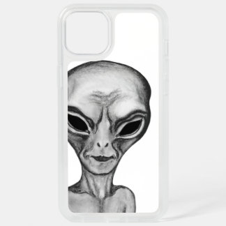 Gray Alien , I want to believe iPhone 15 Plus Case