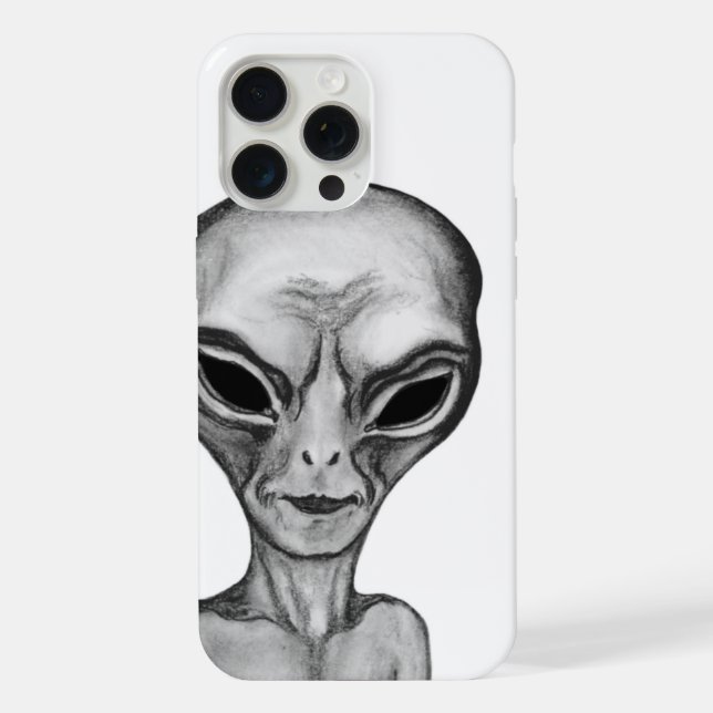 Gray Alien , I want to believe iPhone Case (Back)