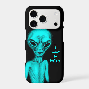Gray Alien , I want to believe iPhone 17 Pro Case