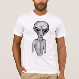 Gray Alien , I want to believe T-Shirt