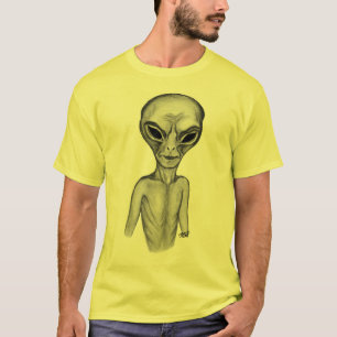 Gray Alien , I want to believe T-Shirt