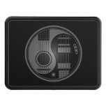 Gray And Black Acoustic Electric Guitars Yin Yang Tow Hitch Cover at Zazzle