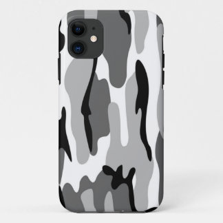 Gray And Black Camouflage iPhone 5G Case