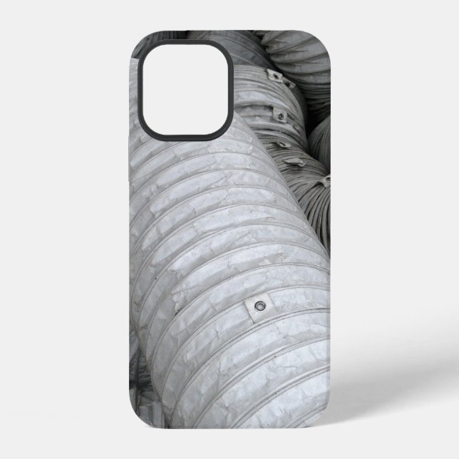 Gray and black fabric sofa iphone case (Back)