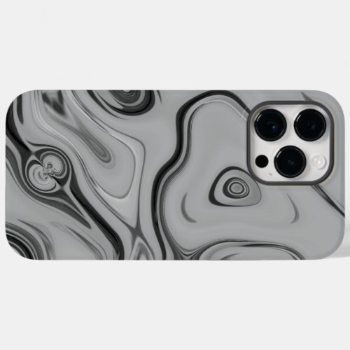 Gray and Black Neutral Colors Case_Mate iPhone 14 Pro Max Case