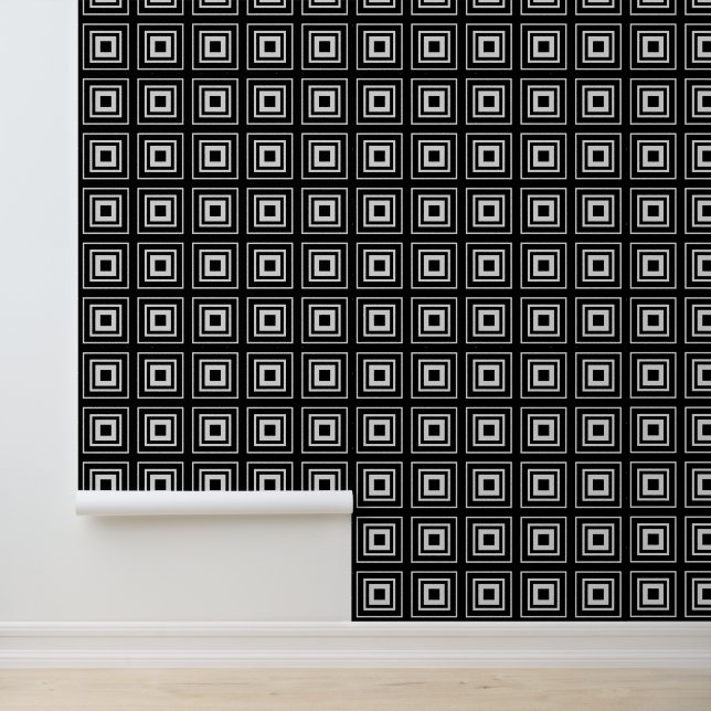 Gray and Black Square Shape - BG Changeable Wallpaper (Application)