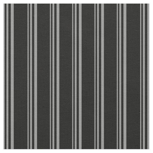 Gray and Black Striped/Lined Pattern Fabric