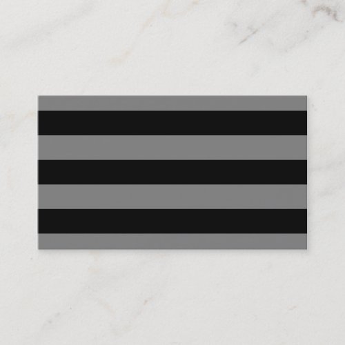 Gray and Black Stripes Business Card Template