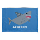 Gray and Blue Shark Kids Personalized Fish