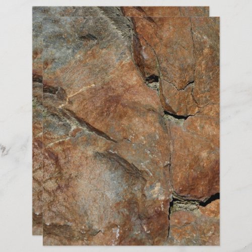 Gray And Brown Stone Nature Scrapbook Paper