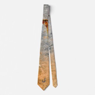 Gray and Gold Rust Stained Urban Grunge Stylish