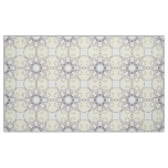 Gray and lavender geometric pattern  fabric