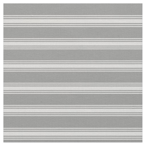 Gray and Light Gray Colored Lines/Stripes Pattern Fabric