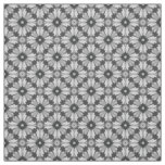 Gray and Light Gray Tiles pattern Fabric