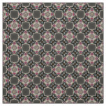Gray and Red Upholstery Fabric