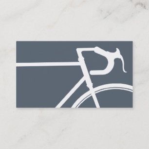 Gray and white bicycle Business Card