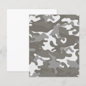 Gray and White Camouflage (Front/Back)