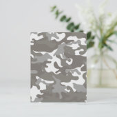 Gray and White Camouflage (Standing Front)