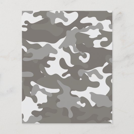 Gray and White Camouflage (Front)