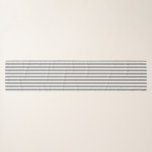 Gray and white candy stripes scarf<br><div class="desc">Gray and white candy stripes</div>