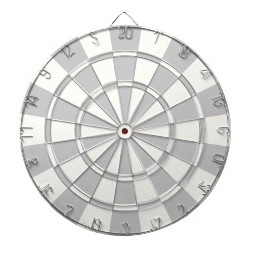 Gray And White Dartboard With Darts