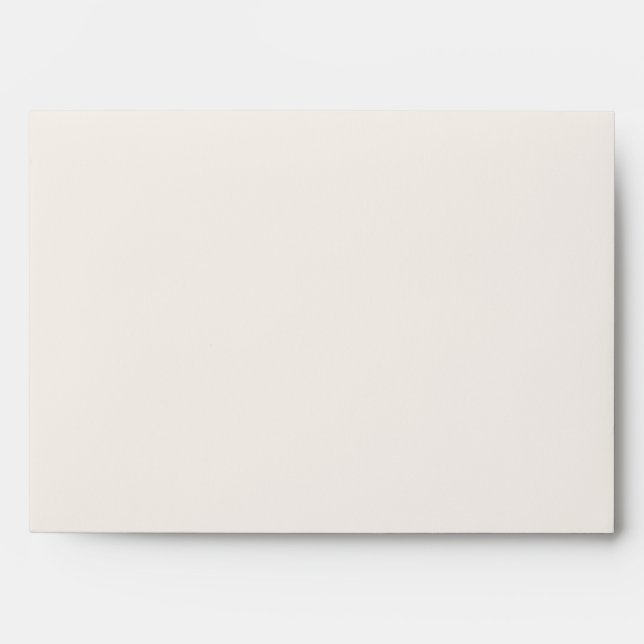 Gray and White Diagonal Stripe Holiday Envelope (Front)